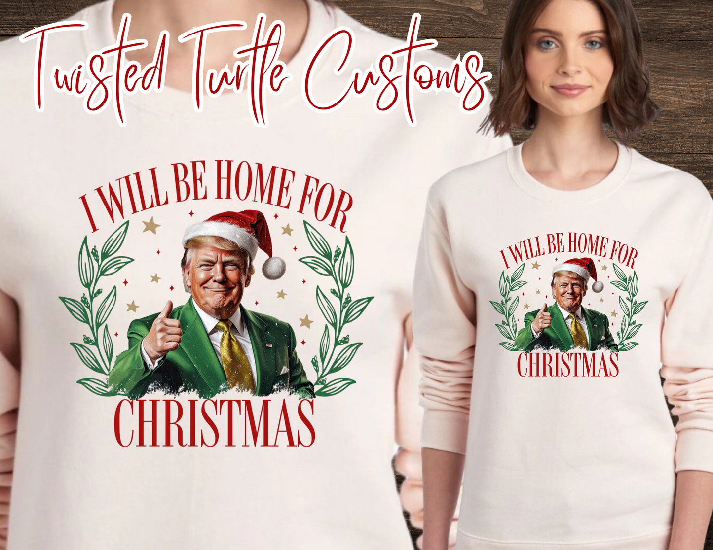 I Will be Home for Christmas President Trump