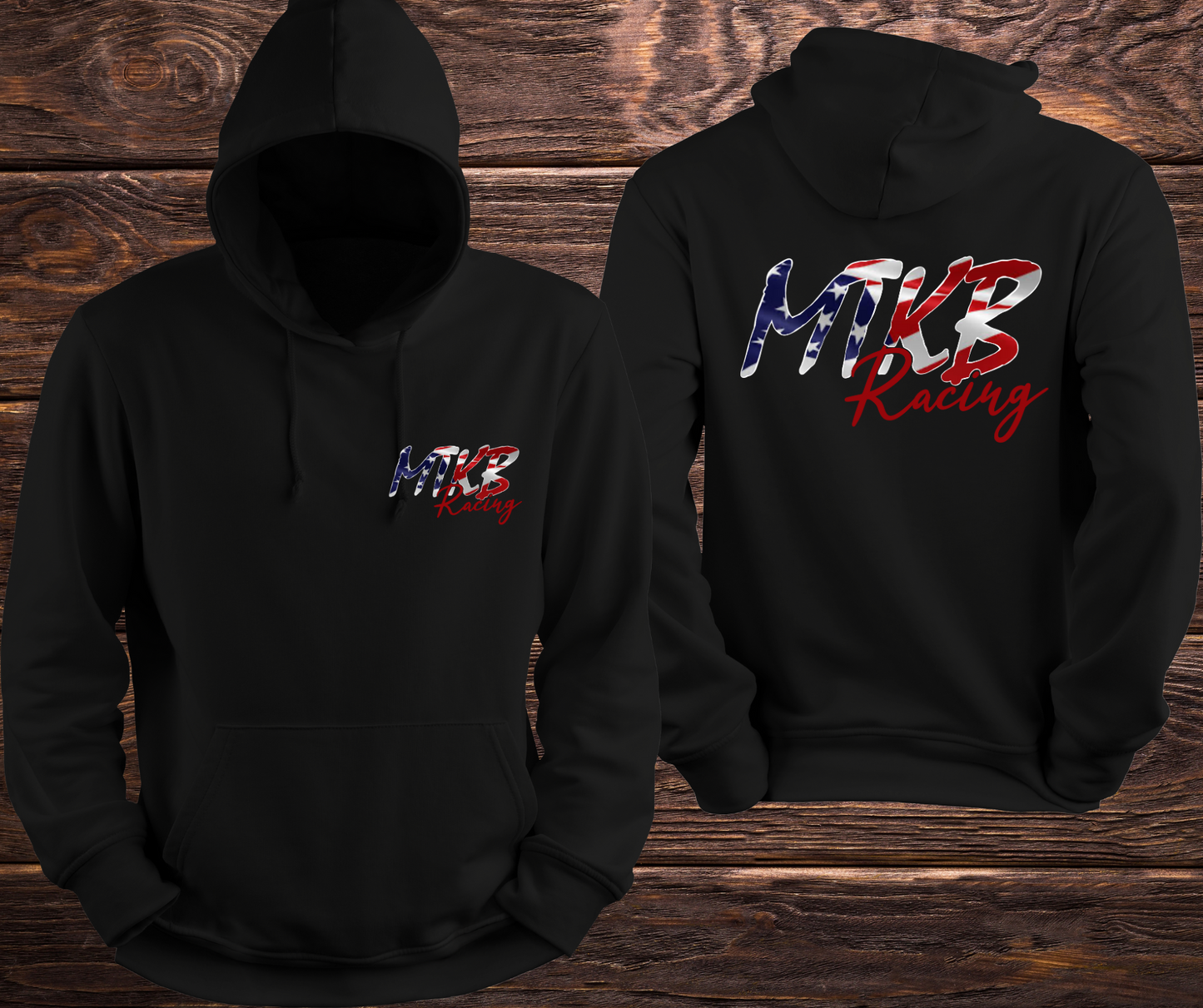 MTKB American Flag Logo Hoodie