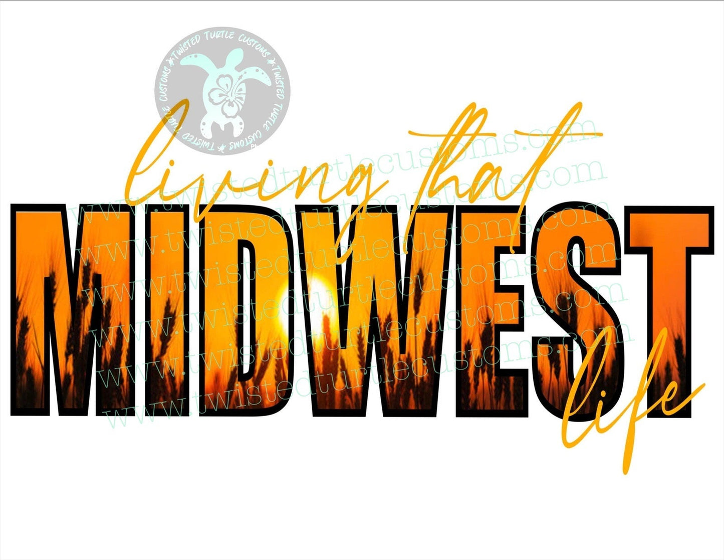 Midwest Life outlined *DIGITAL DOWNLOAD ONLY*